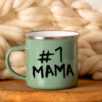 #1 MAMA - Κούπα Vintage Eμαγιέ - Μέντα Memorybox #1 MAMA - Κούπα Vintage Eμαγιέ - Μέντα Memorybox