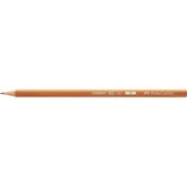 111701 ΜΟΛΥΒΙ FABER CASTELL NATURAL B ΠΟΡΤΟΚΑΛΙ