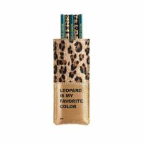 11686-ANIMAL PRINT SET 5 ΜΟΛΥΒΙΑ BROWN LEOPARD