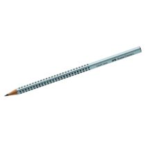 117012 ΜΟΛΥΒΙ FABER CASTELL GRIP 2001 ΓΚΡΙ 4=2Η