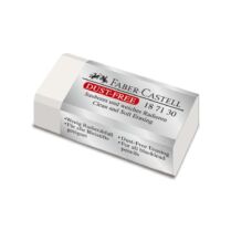 187130 Faber-Castell Γόμα για Μολύβι Dust Free Μικρή Λευκή