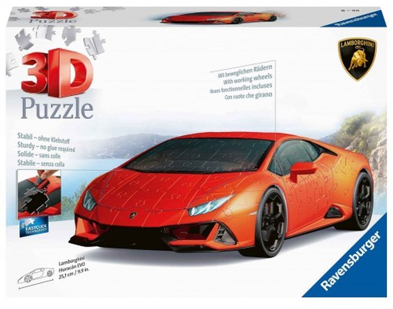 3D Puzzle Lamborghini Evo 108 Τμχ (11238) 3D Puzzle Lamborghini Evo 108 Τμχ (11238)