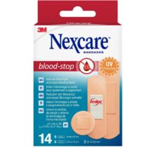 3M Nexcare Blood-Stop Plasters Αυτοκόλλητα Αιμοστατικά Επιθέματα σε 3 Μεγέθη 14 Τεμάχια