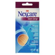 3M Nexcare Steri-Strip Αποστειρωμένα Αυτοκόλλητα Επιθέματα 7,5x0,6cm & 0,3x7,5cm 2 Τεμάχια