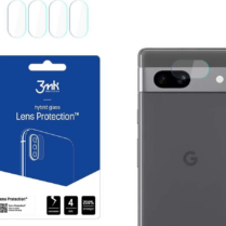 3MK Hybrid Glass Camera Protector - Αντιχαρακτικό Υβριδικό Προστατευτικό Γυαλί για Φακό Κάμερας Google Pixel 7a - 4 Τεμάχια (5903108527132)