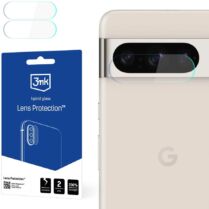 3MK Hybrid Glass Camera Protector - Αντιχαρακτικό Υβριδικό Προστατευτικό Γυαλί για Φακό Κάμερας Google Pixel 8 Pro - 4 Τεμάχια (5903108541596)