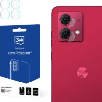 3MK Hybrid Glass Camera Protector - Αντιχαρακτικό Υβριδικό Προστατευτικό Γυαλί για Φακό Κάμερας Motorola Moto G84 - 4 Τεμάχια (5903108539395)