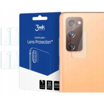 3MK Hybrid Glass Camera Protector - Αντιχαρακτικό Υβριδικό Προστατευτικό Γυαλί για Φακό Κάμερας Samsung Galaxy S20 FE - 4 τεμάχια (74046)
