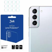 3MK Hybrid Glass Camera Protector - Αντιχαρακτικό Υβριδικό Προστατευτικό Γυαλί για Φακό Κάμερας Samsung Galaxy S22 5G - 4 Τεμάχια (5903108460743)