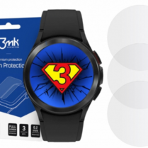 3MK Premium Flexible Glass - Αντιχαρακτικό Υβριδικό Προστατευτικό Γυαλί - Samsung Galaxy Watch Classic 4 42mm - 0.2mm - 3 Τεμάχια (5903108435185)