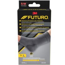 3M Futuro Premium Compression Ankle Sleeve Κωδ 49004, Επιστραγαλίδα Συμπίεσης που Βοηθάει στην Ανακούφιση από τη Δυσκαμψία των Μυών, των Αρθρώσεων, τον Πόνο & το Πρήξιμο 1 Τεμάχιο - S/M