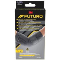 3M Futuro Premium Compression Elbow Sleeve 49007, Περιαγκωνίδα Συμπίεσης που Βοηθάει στην Ανακούφιση από τη Δυσκαμψία των Μυών, των Αρθρώσεων, τον Πόνο & το Πρήξιμο 1 Τεμάχιο - L/XL