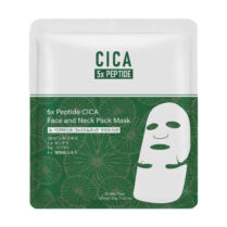 5x Peptide CICA Face and Neck Mask Mitomo