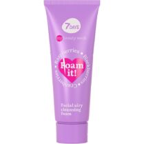 7DAYS Foam It Facial Airy Cleansing Foam Αέρινος Αφρός Καθαρισμού Προσώπου με Εκχύλισμα Βατόμουρο, Κρανμπέρι & Φραγκοστάφυλο 80ml