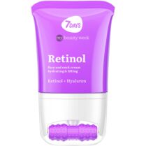 7DAYS My Beauty Week Retinol Hydrating & Lifting Face & Neck Cream Αντιγηραντική Κρέμα Προσώπου, Λαιμού με Ρετινόλη & Εφαρμοστή Μασάζ για Ενυδάτωση & Εφέ Lifting 80ml