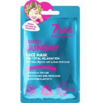 7DAYS Perfect Sunday Day 7 Zen Effect Face Sheet Mask Μάσκα Προσώπου με μπλε Αγαύη & Λωτό για Ενυδάτωση, Αναγέννηση του Δέρματος & Λεία Όψη 28g