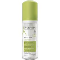 A-Derma Biology Cleansing Foam Δερματολογικός Αφρός Καθαρισμού & Ντεμακιγιάζ Προσώπου, Ματιών για Ευαίσθητες Επιδερμίδες 150ml