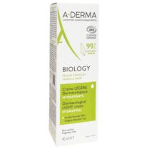 A-Derma Biology Dermatological Light Cream Hydrating Ελαφριά Ενυδατική Κρέμα για το Κανονικό, Μικτό Εύθραυστο Δέρμα 40ml