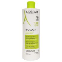 A-Derma Biology Dermatological Make-up Remover Lotion Hydra-Cleansing Γαλάκτωμα Ντεμακιγιάζ για το Εύθραυστο Δέρμα 400ml