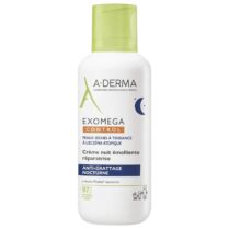 A-Derma Exomega Control Repairing Emollient Night Cream Επανορθωτική Μαλακτική Κρέμα Νυκτός Κατά του Κνησμού 400ml