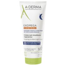 A-Derma Exomega Control Repairing Emollient Night Cream Επανορθωτική Μαλακτική Κρέμα Νυκτός που Καταπολεμά την Αίσθηση Κνησμού 200ml