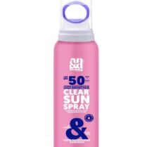 A.N.D. Beauty XL Clear Sun Spray Διάφανο αντηλιακό spray mist προσώπου & σώματος με SPF 50, 300mL A.N.D. Beauty