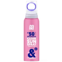 A.N.D. beauty Clear Sun Spray Mist Αδιάβροχο Αντηλιακό Προσώπου και Σώματος SPF50 100mL A.N.D. Beauty