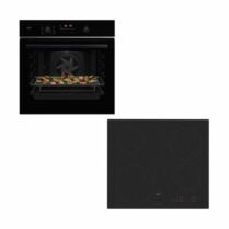 AEG TS6PB531AB Black Φούρνος & TM64IA00CL Matt Black Επαγωγική Εστία Set Εντοιχισμού AEG TS6PB531AB Black Φούρνος & TM64IA00CL Matt Black Επαγωγική Εστία Set Εντοιχισμού
