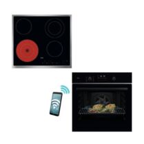 AEG TU5PB431SB Black Φούρνος & ORN64A02XB 6 Zones Κεραμική Εστία Set Εντοιχισμού AEG TU5PB431SB Black Φούρνος & ORN64A02XB 6 Zones Κεραμική Εστία Set Εντοιχισμού