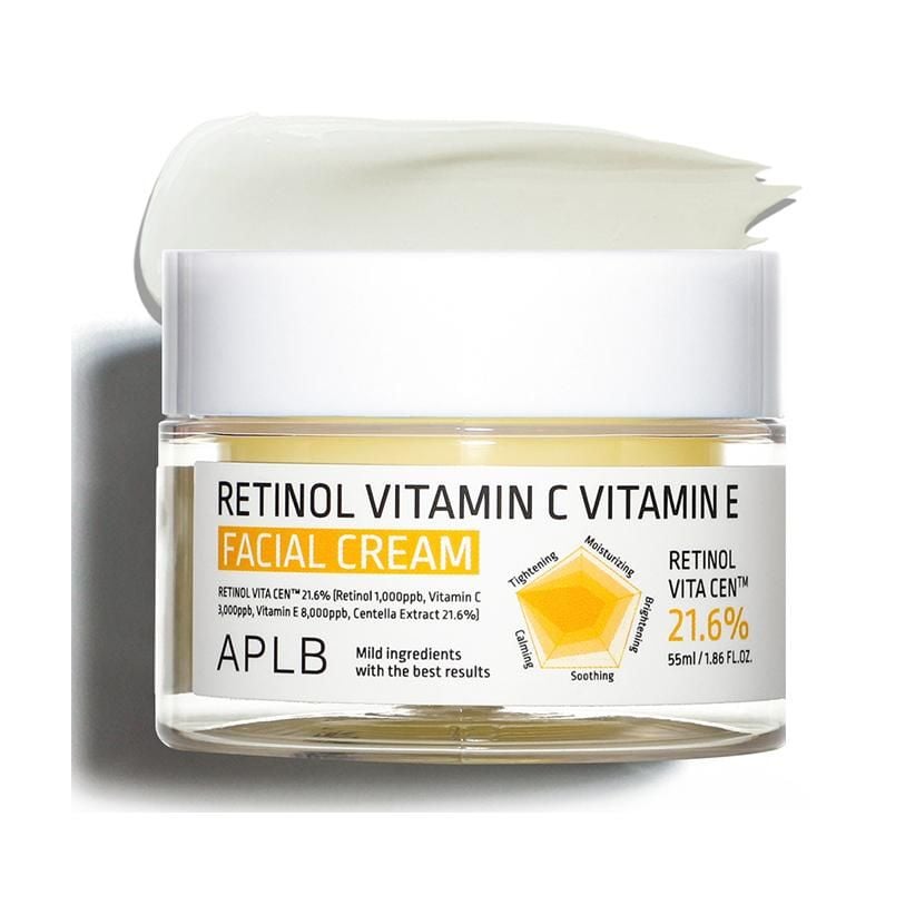 APLB Retinol Vitamin C Vitamin E Facial Cream Κρέμα Αναζωογόνησης & Αντιγήρανσης 55ml APLB APLB Retinol Vitamin C Vitamin E Facial Cream Κρέμα Αναζωογόνησης & Αντιγήρανσης 55ml APLB