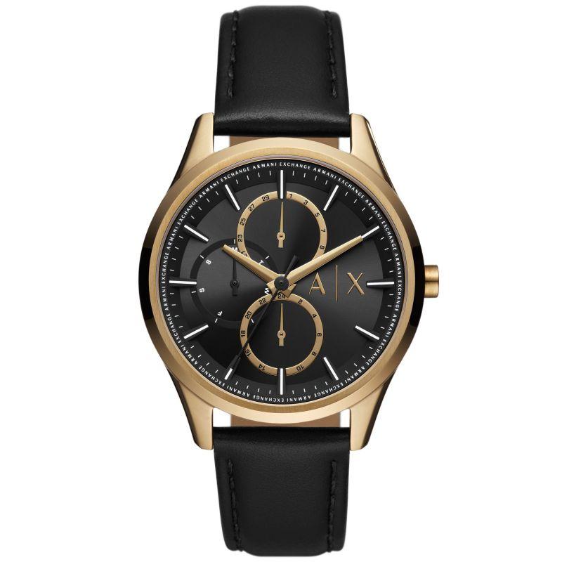 ARMANI EXCHANGE Banks Mens - AX1869, Bronze case with Black Leather Strap ARMANI EXCHANGE Banks Mens - AX1869, Bronze case with Black Leather Strap