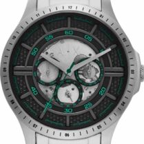 ARMANI EXCHANGE Hampton - AX2460, Silver case with Stainless Steel Bracelet