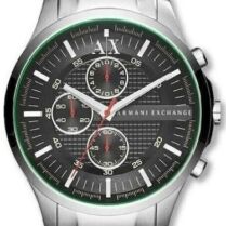 ARMANI EXCHANGE Hampton Chronograph - AX2163, Silver case with Stainless Steel Bracelet