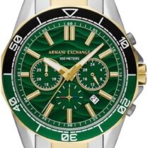 ARMANI EXCHANGE Spencer Chronograph - AX1966, Silver case with Stainless Steel Bracelet