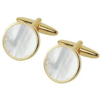 ASCOT Μανικετόκουμπα από ανοξείδωτο ατσάλι Gold JTC/15079G