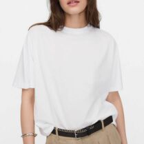 Adolfo Domínguez γυναικείο Τ-Shirt με στρογγυλή λαιμόκοψη - 272061781 Λευκό