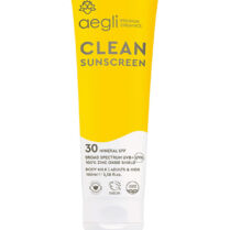 Aegli Clean Αντηλιακό Γαλάκτωμα Σώματος 30Spf 100ml