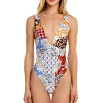 Agua Bendita γυναικείο μαγιό ολόσωμο "Tulipa" - 19331-MULTICOLOR Πολύχρωμο