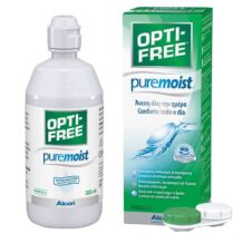 Alcon Opti-Free Pure Moist Υγρό Απολύμανσης Κατάλληλο για Φακούς Σιλικόνης, Υδρογέλης & Μαλακούς Φακούς Επαφής Πολλαπλών Χρήσεων 300ml