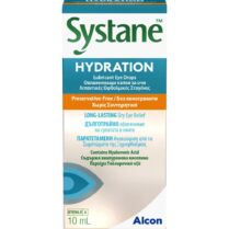 Alcon Systane Hydration Λιπαντικές Οφθαλμικές Σταγόνες για Ανακούφιση από τα Συμπτώματα της Ξηροφθαλμίας με Υαλουρονικό Οξύ 10ml
