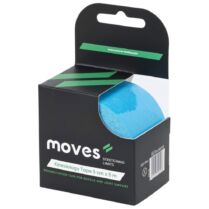 Alfacare Moves Kinesiology Tape Αδιάβροχη & Ελαστική Βαμβακερή Ταινία Κινησιολογίας 5cm x 5m - Μπλε
