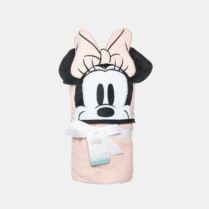 Alouette βρεφική μπουρνουζοπετσέτα με κουκούλα "Disney Minnie Mouse" - 00021711 Ροζ