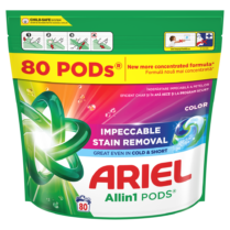 Ariel Allin1 PODs Color Κάψουλες Πλυντηρίου Ρούχων 80τμχ