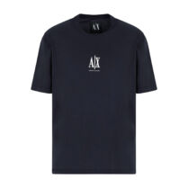 Armani Exchange ανδρικό T-shirt μονόχρωμο με λογότυπο Regular Fit - XM000363AF12308 Σκούρο Μπλε Armani Exchange ανδρικό T-shirt μονόχρωμο με λογότυπο Regular Fit - XM000363AF12308 Σκούρο Μπλε