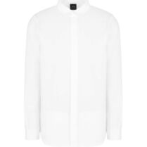 Armani Exchange ανδρικό λινό πουκάμισο μονόχρωμο - XM001221AF14619 Λευκό Armani Exchange ανδρικό λινό πουκάμισο μονόχρωμο - XM001221AF14619 Λευκό