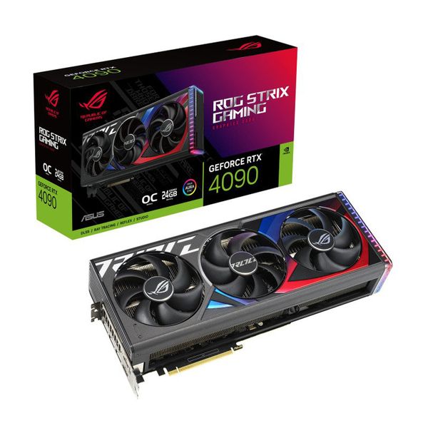 Asus GPU ASUS ROG STRIX RTX 4090 OC ED. 24GB Κάρτα Γραφικών Asus GPU ASUS ROG STRIX RTX 4090 OC ED. 24GB Κάρτα Γραφικών