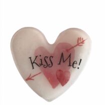Aρωματικό Σαπούνι Λευκή Καρδιά ΄΄Kiss Me΄΄