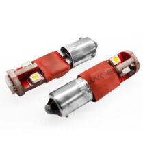 BA9S Can Bus με 1 SMD 5050 + 4 SMD 1210 LED Ψυχρό Λευκό 06366 LMS
