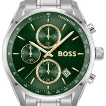 BOSS Grand Prix Chronograph - 1514265, Silver case with Stainless Steel Bracelet