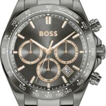 BOSS Hero Chronograph - 1514299, Anthracite case with Stainless Steel Bracelet